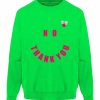 Archives Newtone | Sweatshirt Roller Neon Green "No"