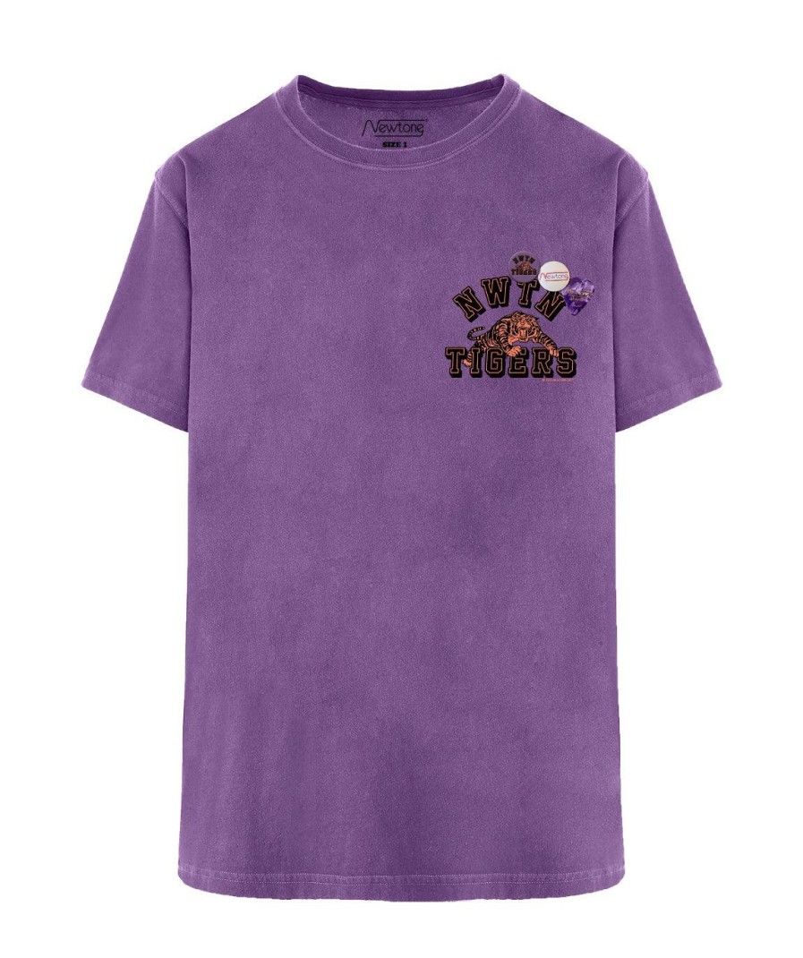 Archives Newtone | Tee Shirt Trucker Purple "Wild"