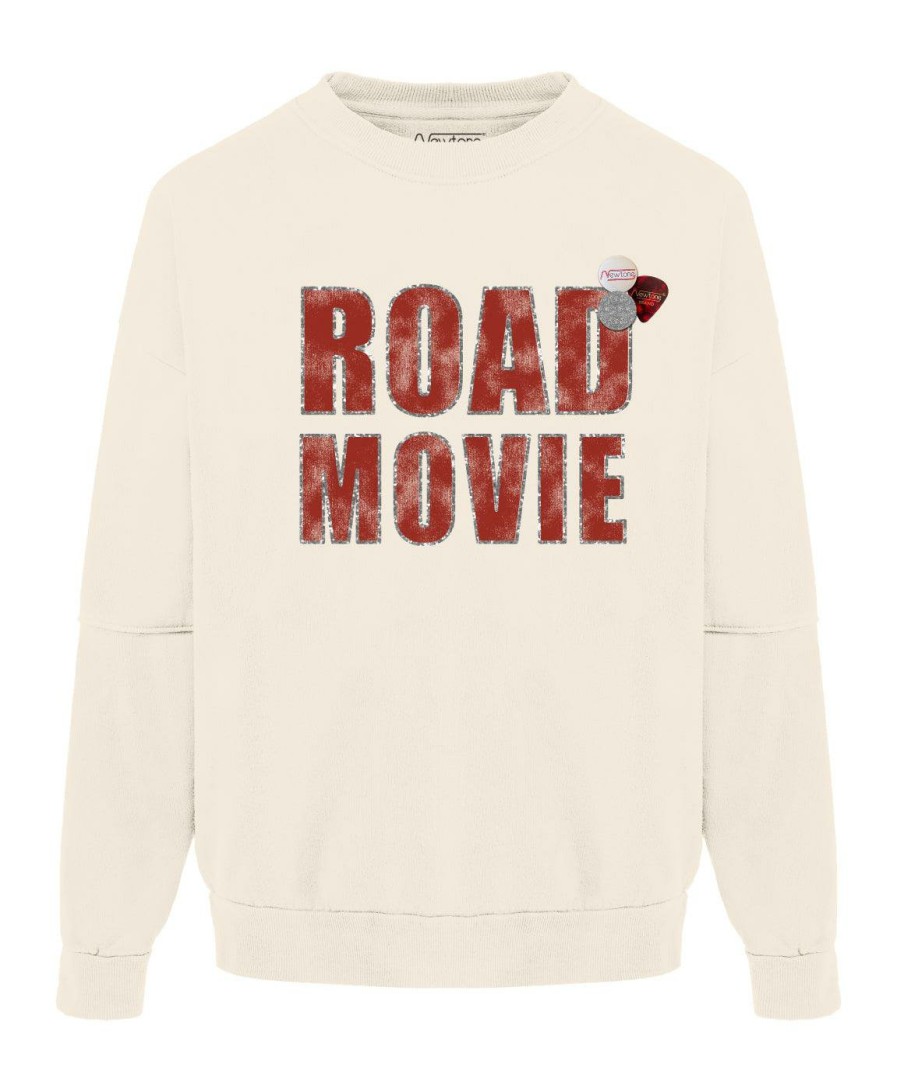 Archives Newtone | Sweatshirt Roller Natural "Movie"