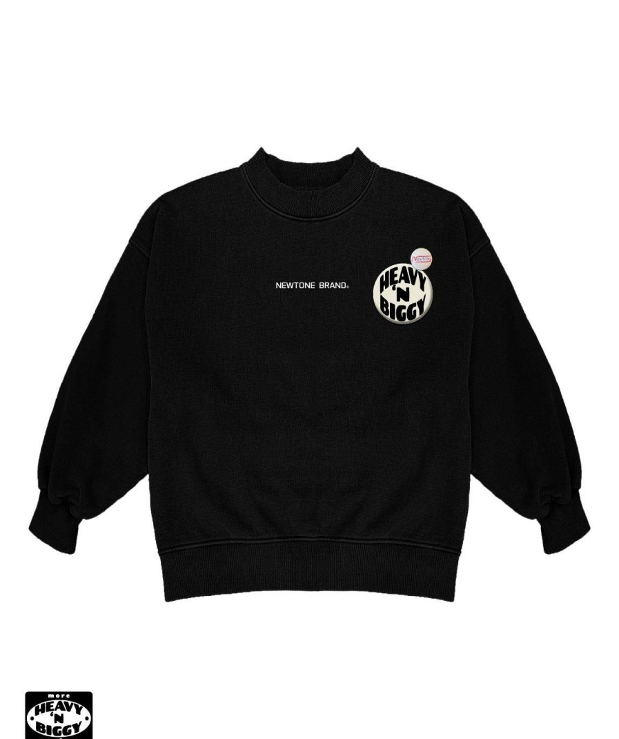 Archives Newtone | Sweatshirt Heavy'N Biggy Glover Night "Line"