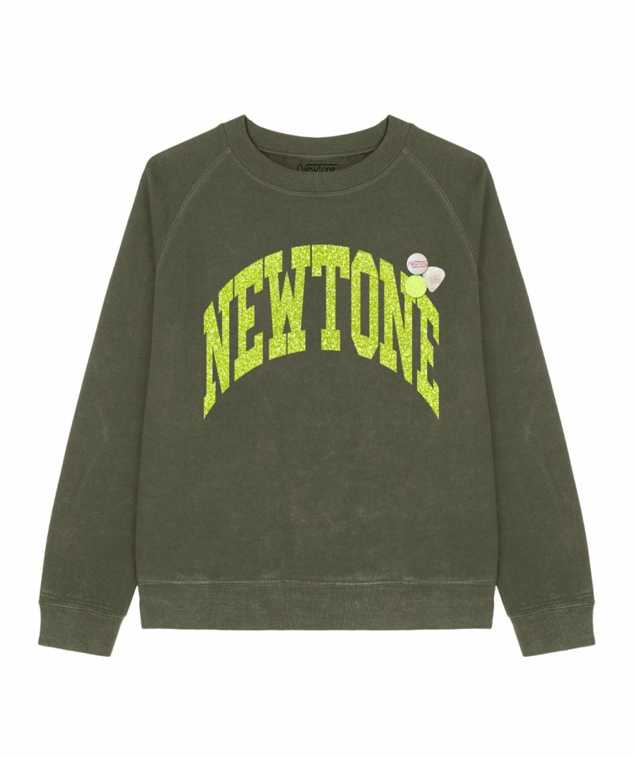 Femme Newtone | Sweatshirt Egger Kaki "Tone"