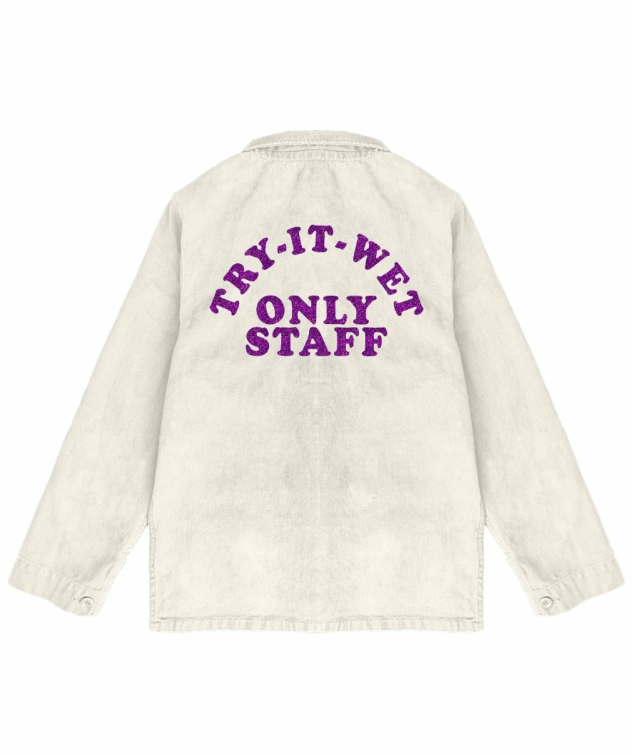 Archives Newtone | Jacket Sanfor Dirty White "Staff"