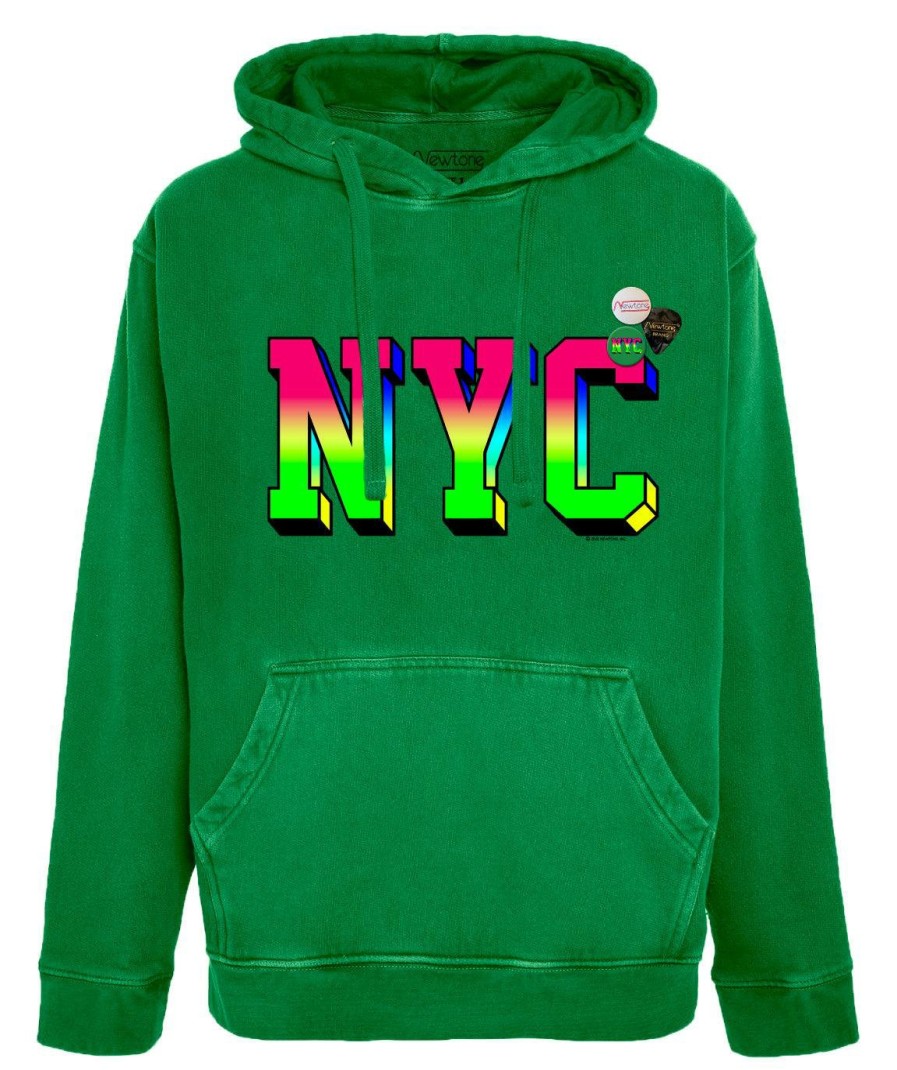 Archives Newtone | Hoodie Jagger Grass "Nyc"