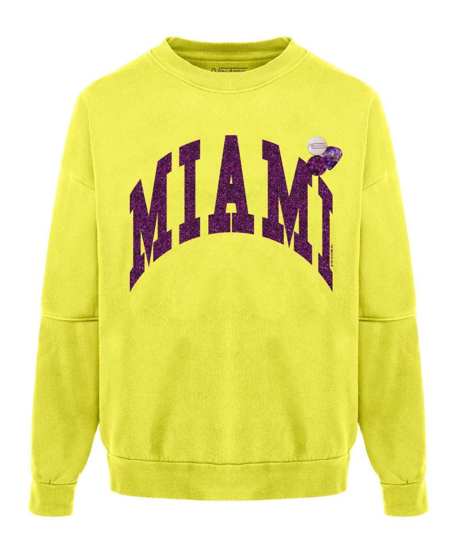 Archives Newtone | Sweatshirt Roller Sun Miami "City Fw22"