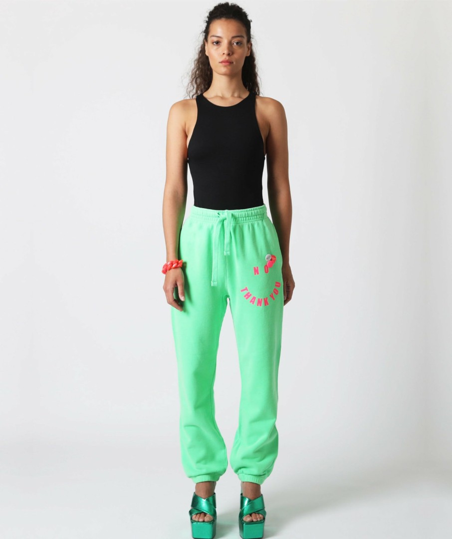 Archives Newtone | Jogger Palmer Neon Green "No"