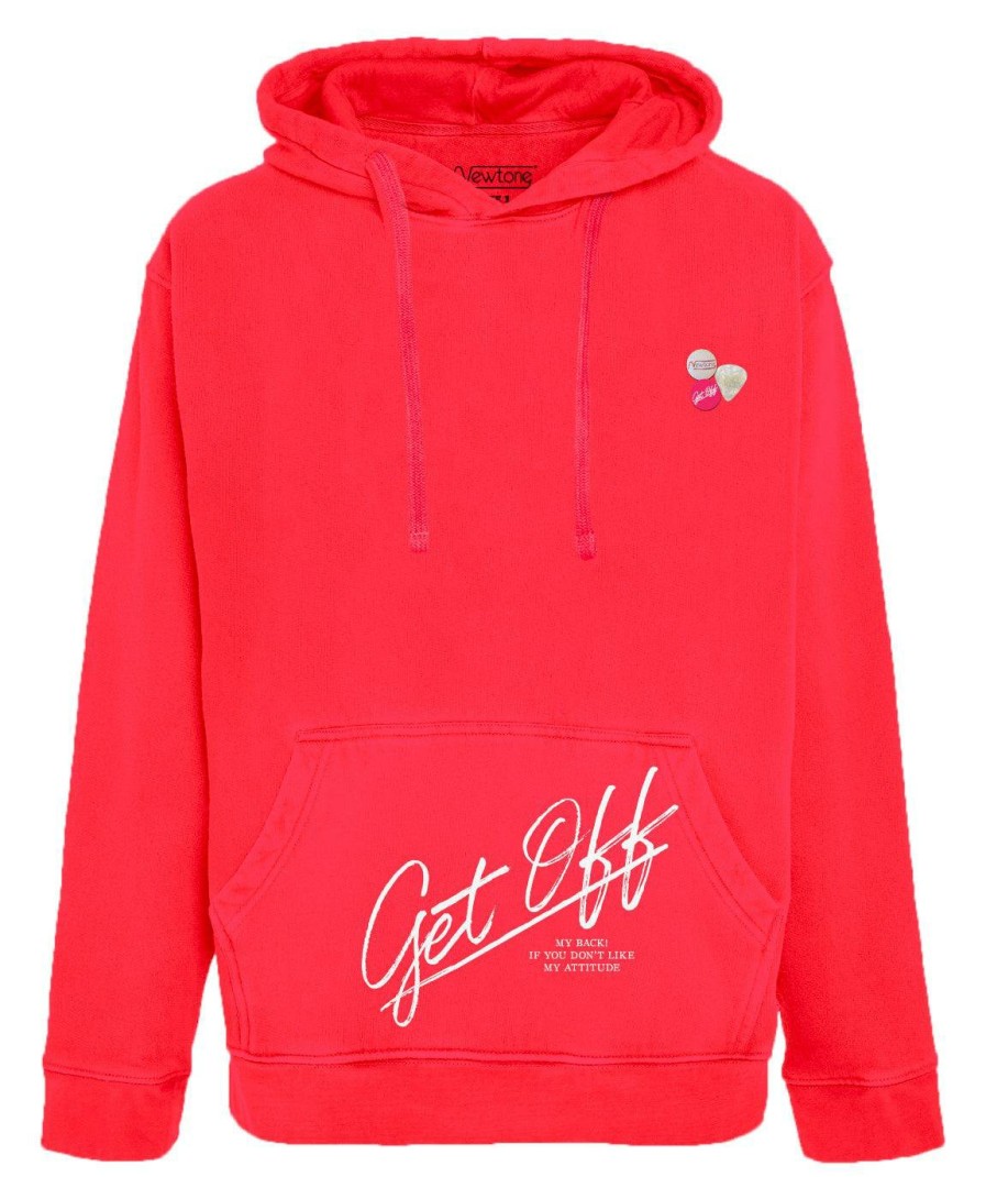 Archives Newtone | Hoodie Jagger Neon Pink "Get Off"