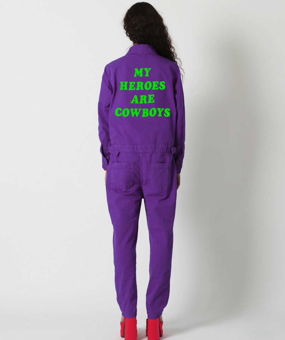 Archives Newtone | Jumpsuit Matter Purple "Heroes"