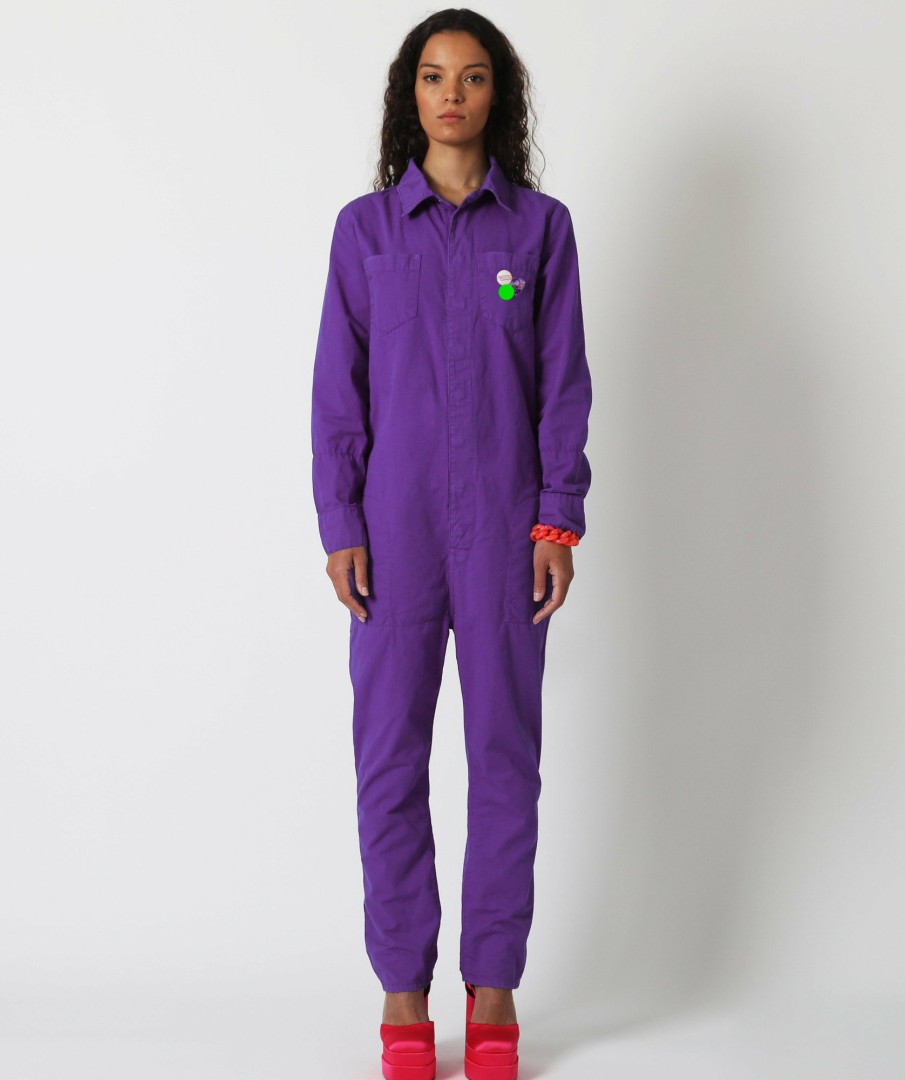 Archives Newtone | Jumpsuit Matter Purple "Heroes"