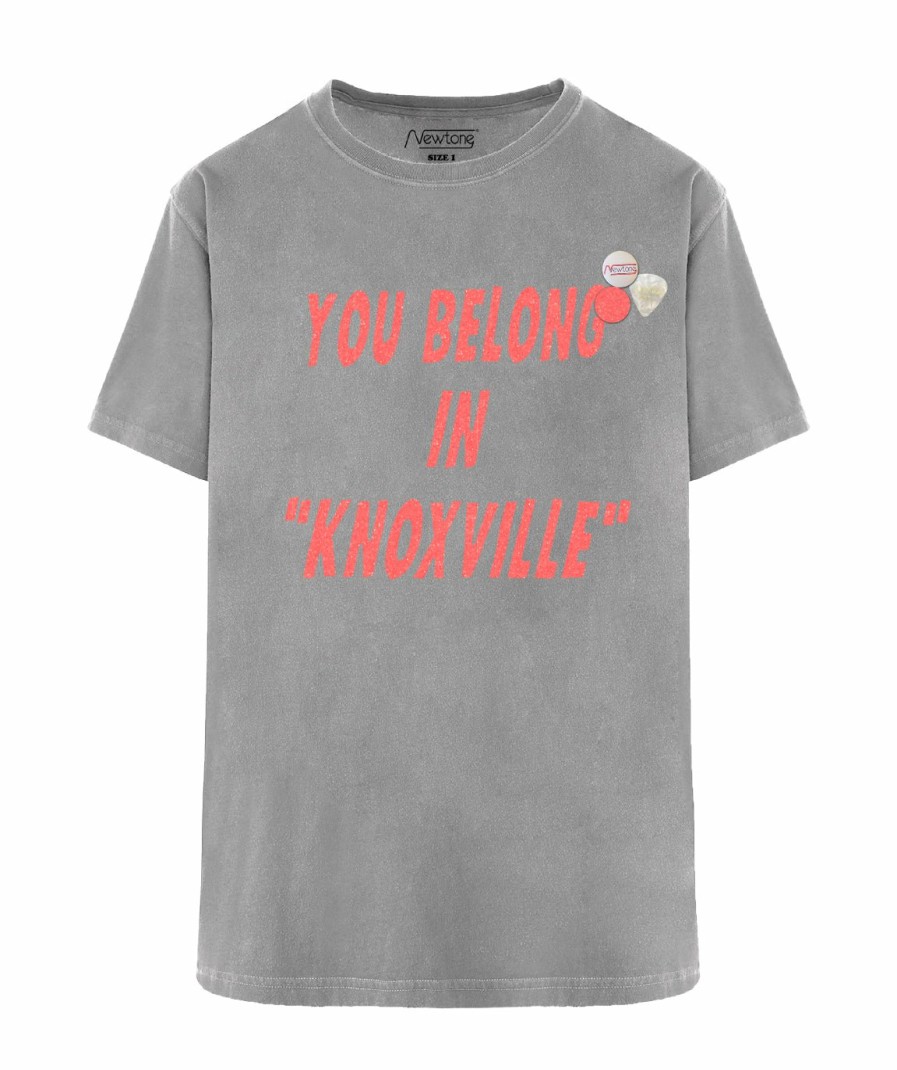 Archives Newtone | Tee Shirt Trucker Grey "Knoxville"