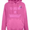 Archives Newtone | Hoodie Jagger Fuschia "Knoxville"