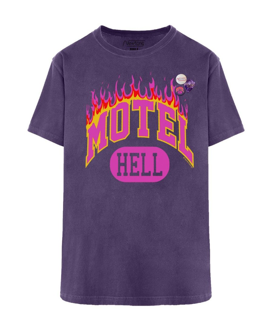 Archives Newtone | Tee Shirt Trucker Grape "Motel"