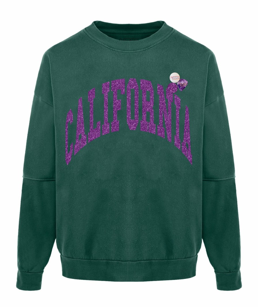 Archives Newtone | Sweatshirt Roller Forest California "State"