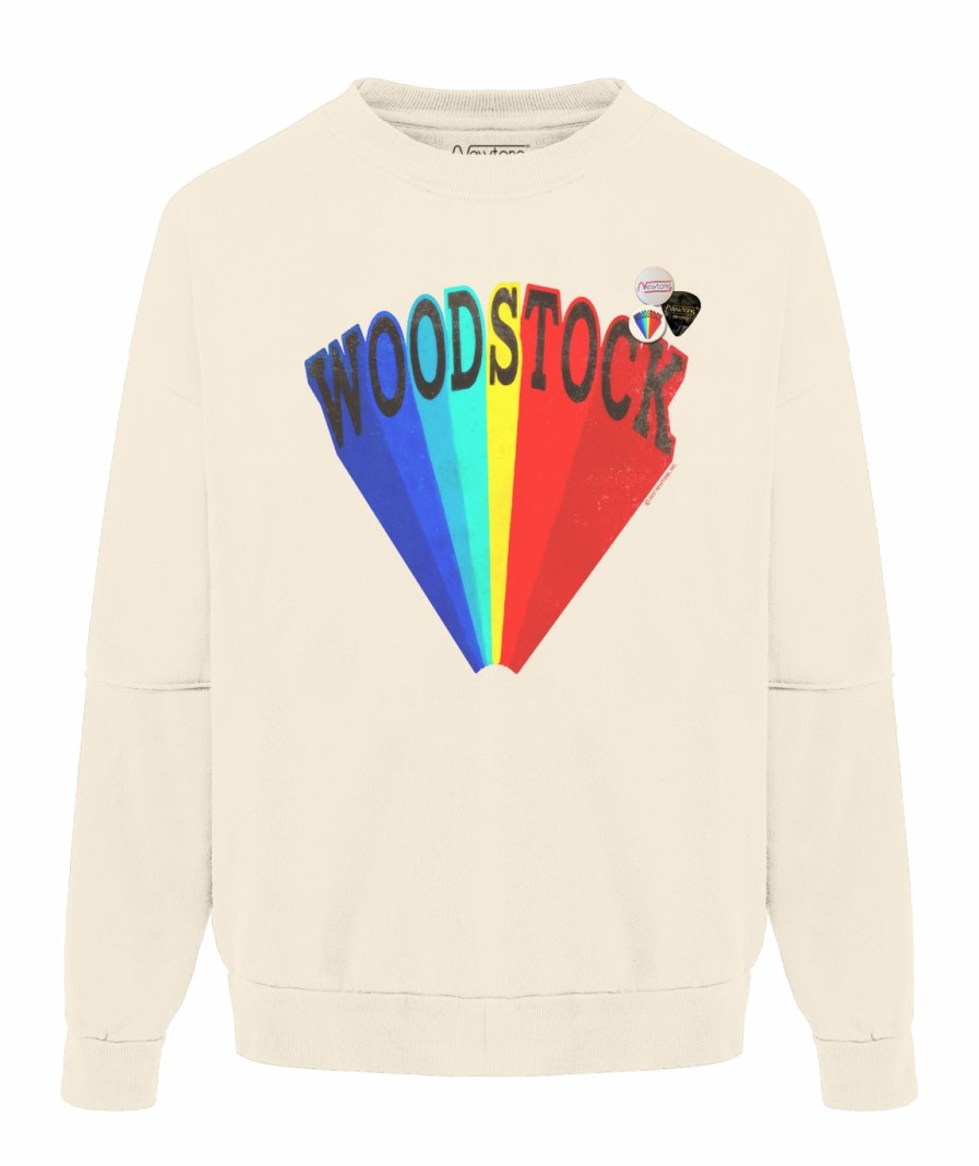 Archives Newtone | Sweatshirt Roller Natural "Woodstock Fw23"