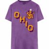 Archives Newtone | Tee Shirt Trucker Purple "Ohio"