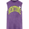 Femme Newtone | Tee Shirt Biker Purple "Tone"