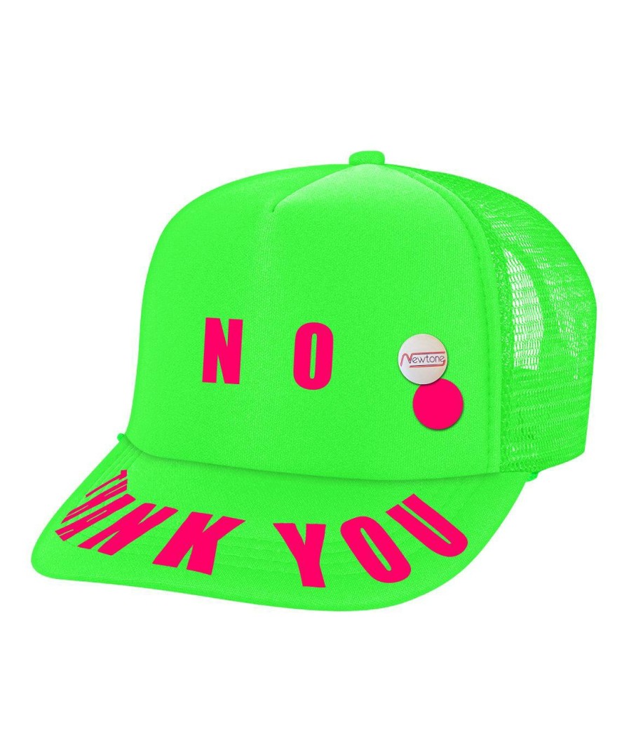 Archives Newtone | Cap Toper Neon Green "No"