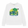 Archives Newtone | Sweatshirt Egger Dirty White "Royals"