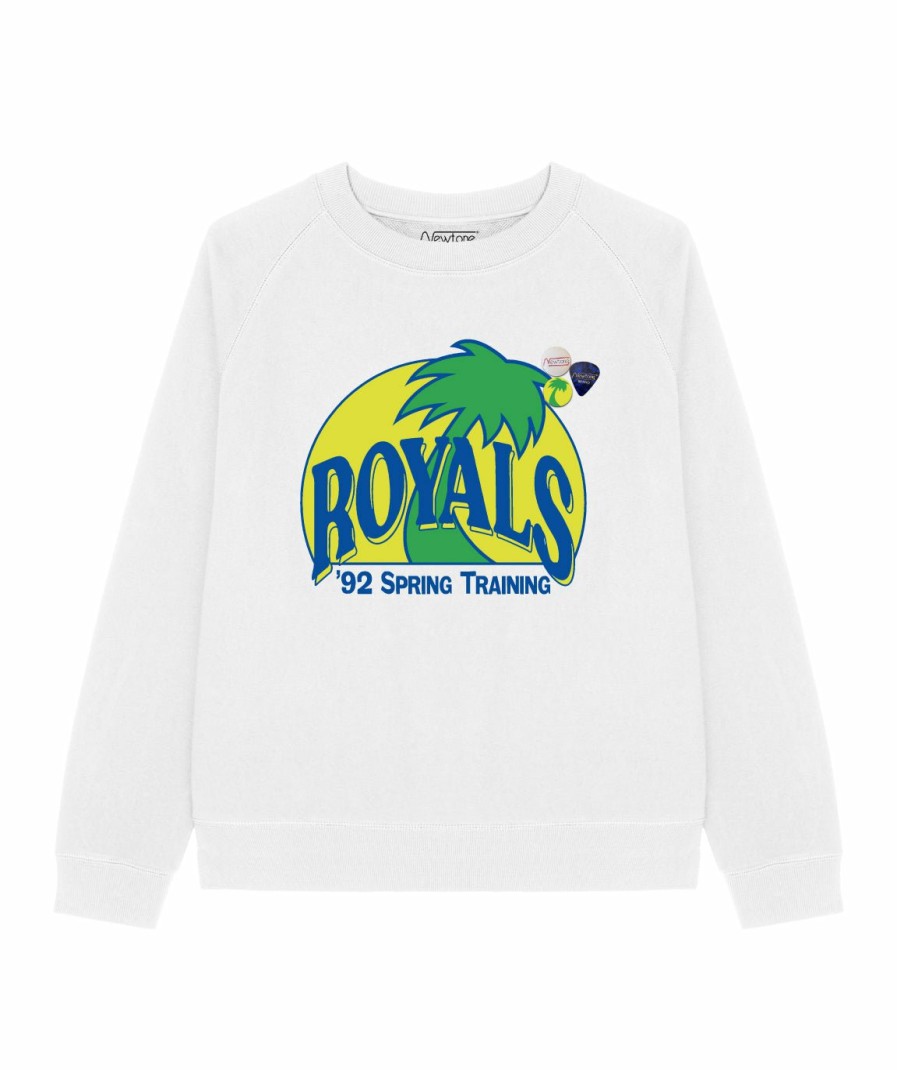 Archives Newtone | Sweatshirt Egger Dirty White "Royals"