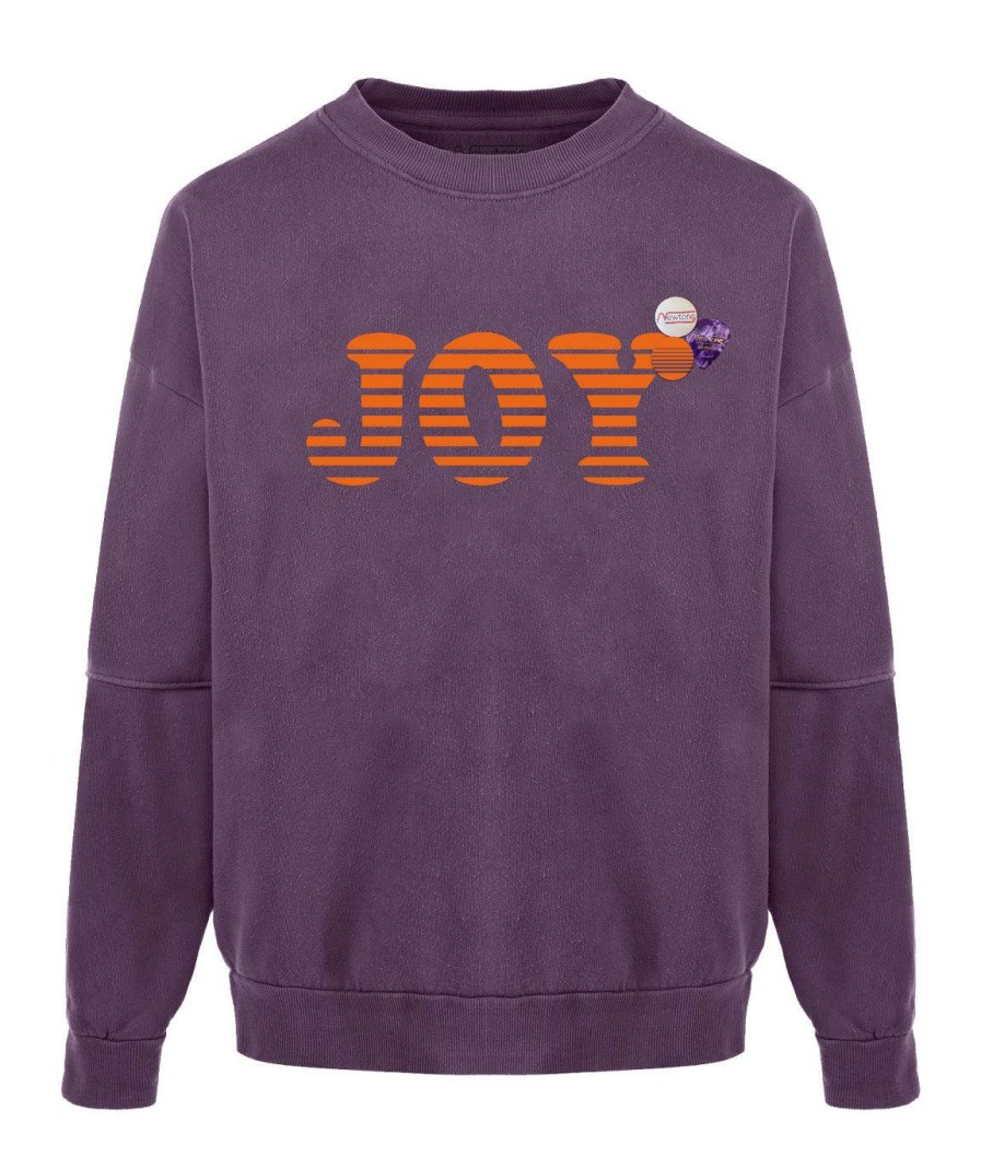 Archives Newtone | Sweatshirt Roller Grape "Joy Fw22"