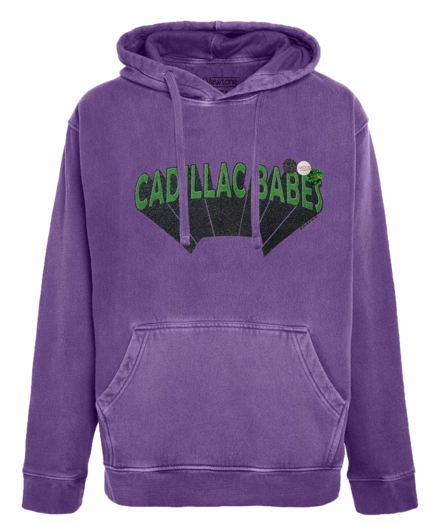 Archives Newtone | Hoodie Jagger Purple "Cadillac Fw23"