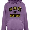 Archives Newtone | Hoodie Jagger Purple "Property"