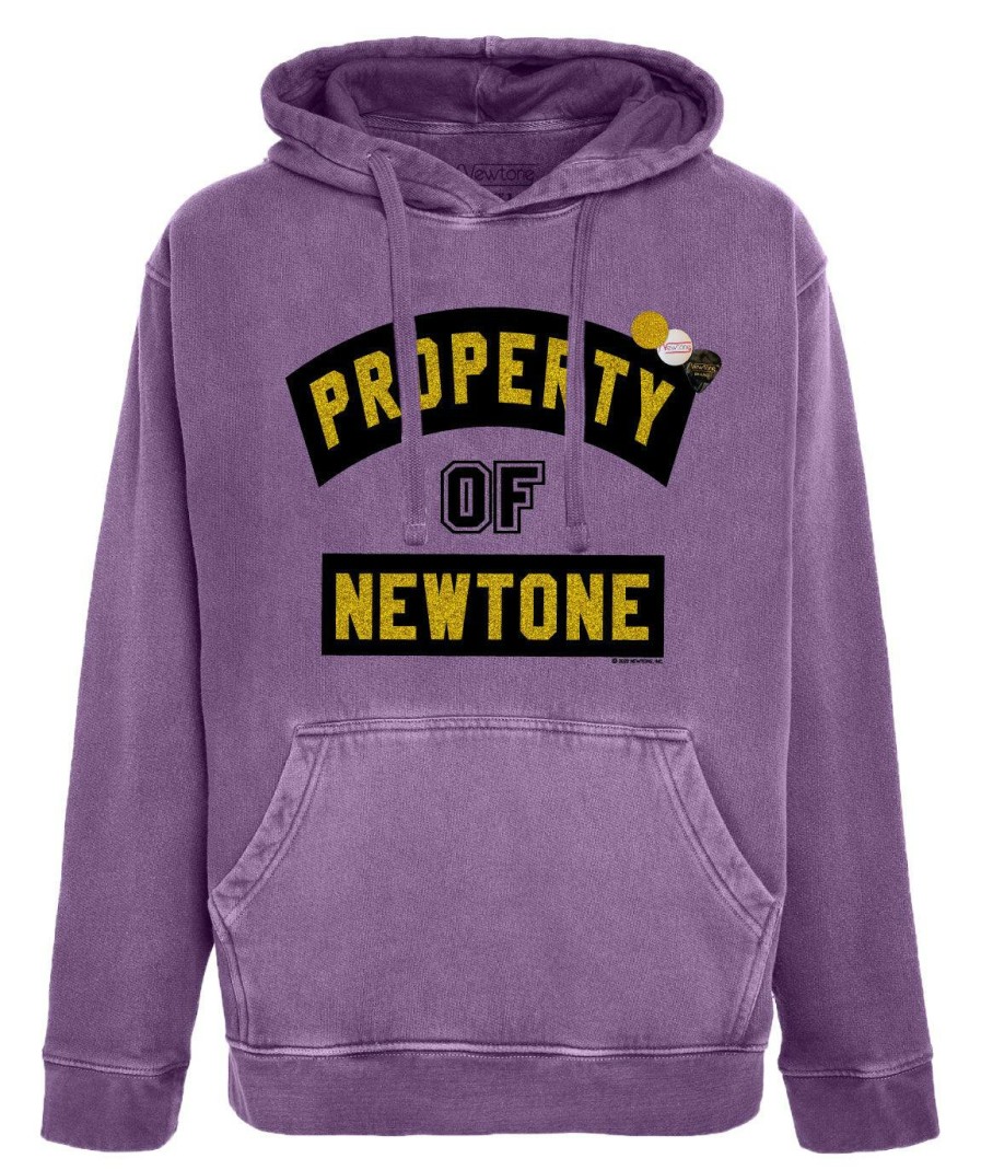 Archives Newtone | Hoodie Jagger Purple "Property"