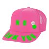 Archives Newtone | Cap Toper Neon Pink "No"