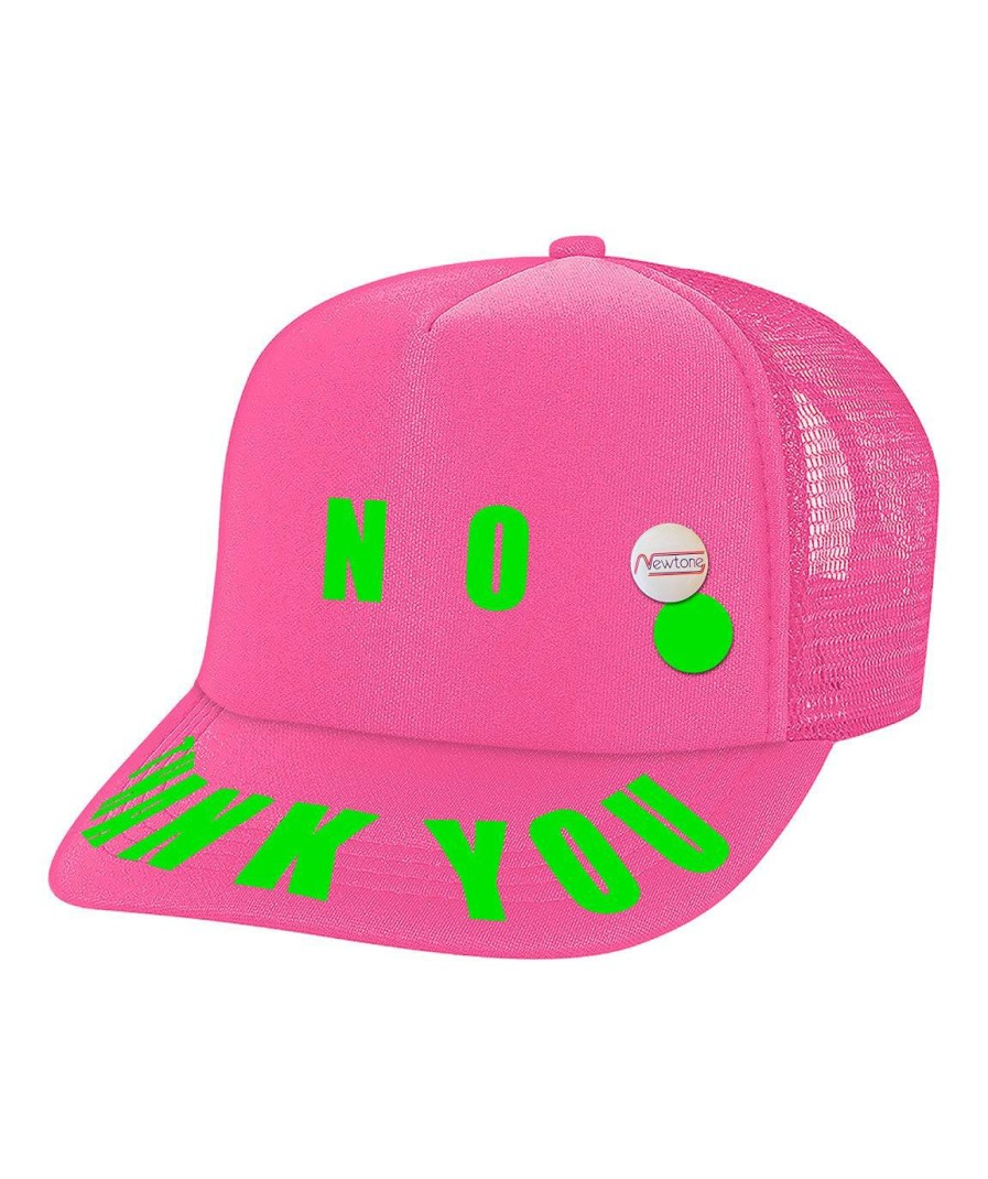 Archives Newtone | Cap Toper Neon Pink "No"