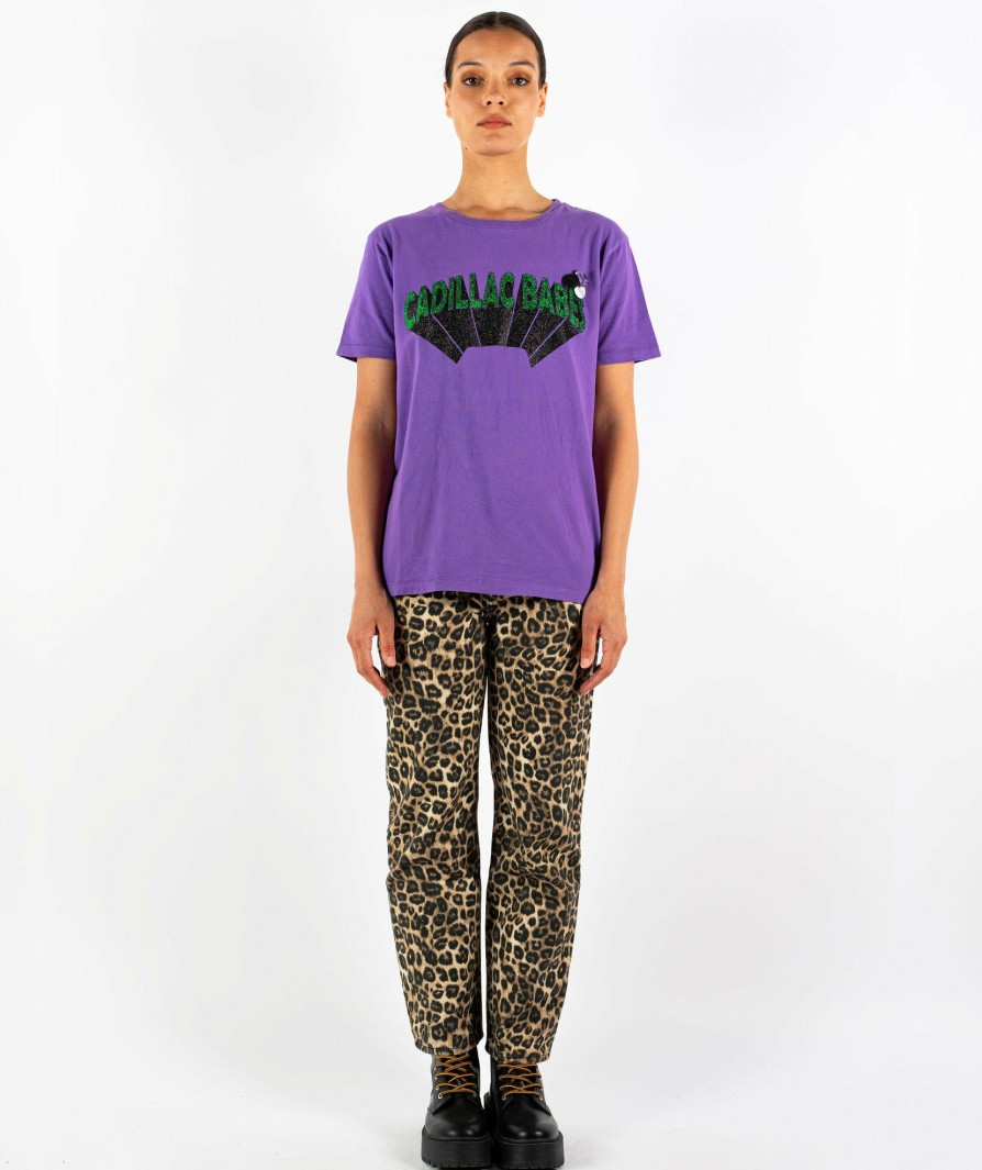 Archives Newtone | Tee Shirt Starlight Purple "Cadillac Fw23"