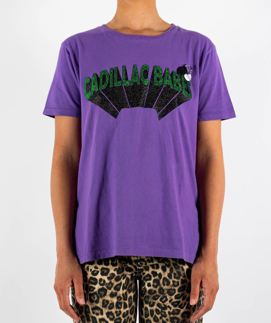 Archives Newtone | Tee Shirt Starlight Purple "Cadillac Fw23"