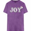 Femme Newtone | Tee Shirt Trucker Purple "Joy Ss24"