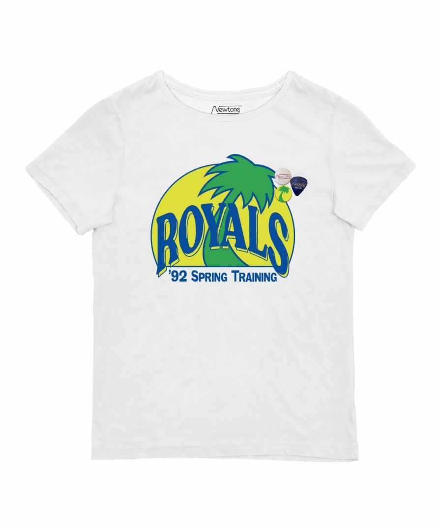 Archives Newtone | Tee Shirt Schiffer Dirty White "Royals"