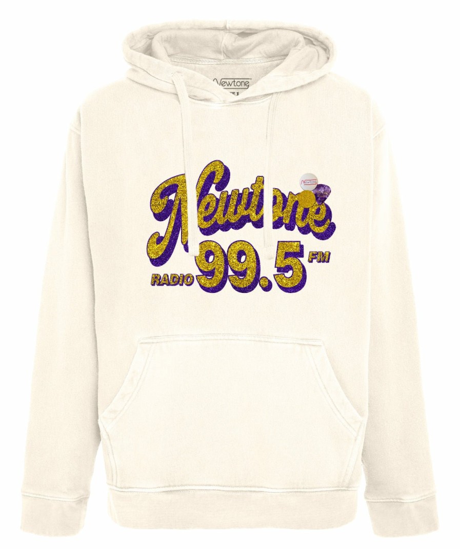 Archives Newtone | Hoodie Jagger Natural "Radio"