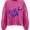 Archives Newtone | Sweatshirt Crop Porter Fuschia "Sweet"