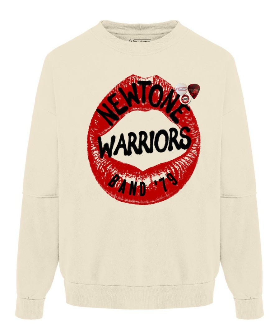 Archives Newtone | Sweatshirt Roller Natural "Warriors"