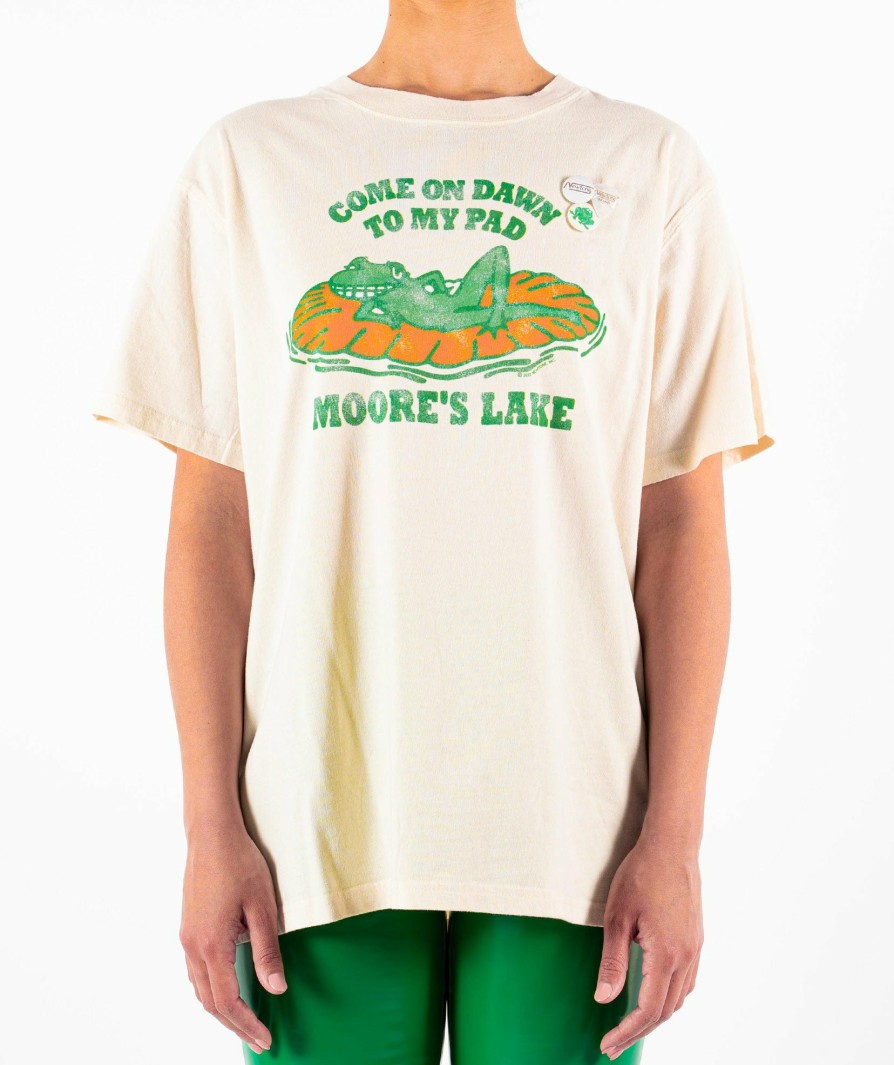 Archives Newtone | Tee Shirt Trucker Natural "Lake"