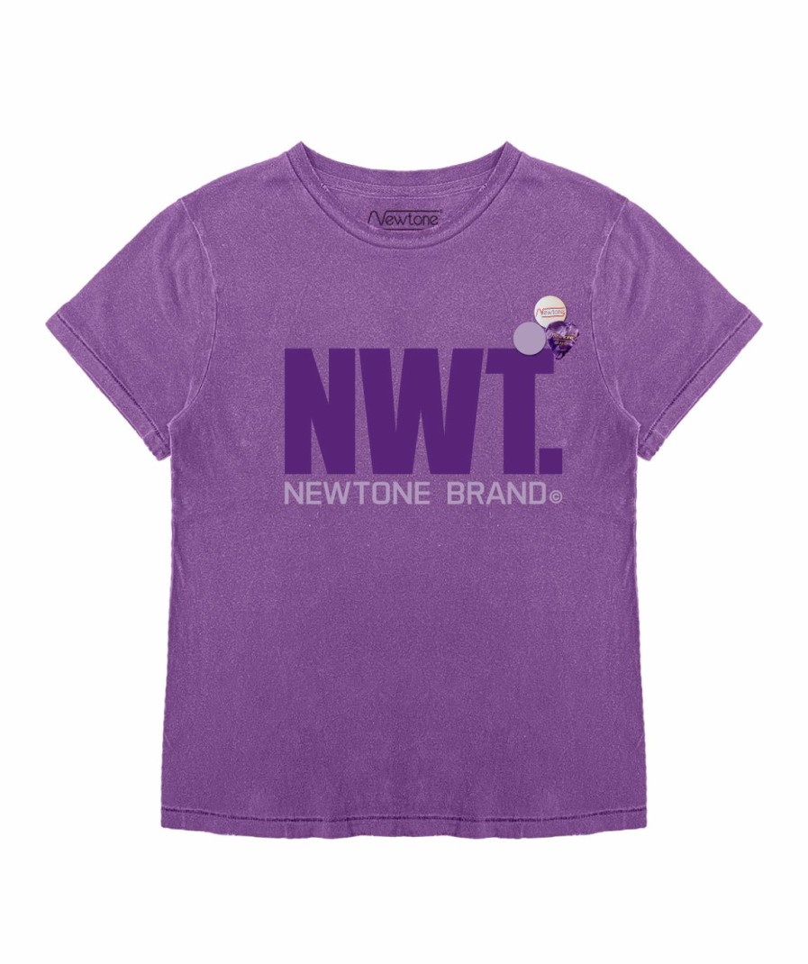 Archives Newtone | Tee Shirt Starlight Purple "Brand Fw23"