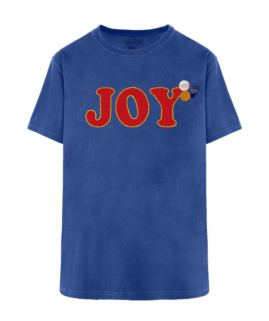 Archives Newtone | Tee Shirt Trucker Flo Blue "Joy Fw21"