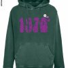 Archives Newtone | Hoodie Jagger Forest "1970 Ss23"