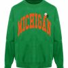 Archives Newtone | Sweatshirt Roller Grass Michigan "State"