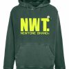 Archives Newtone | Hoodie Jagger Forest "Brand Fw23"