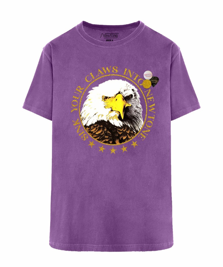 Archives Newtone | Tee Shirt Trucker Purple "Claws"