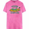 Archives Newtone | Tee Shirt Trucker Fuschia "Lake"