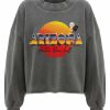 Archives Newtone | Sweatshirt Crop Porter Pepper "Hotter"