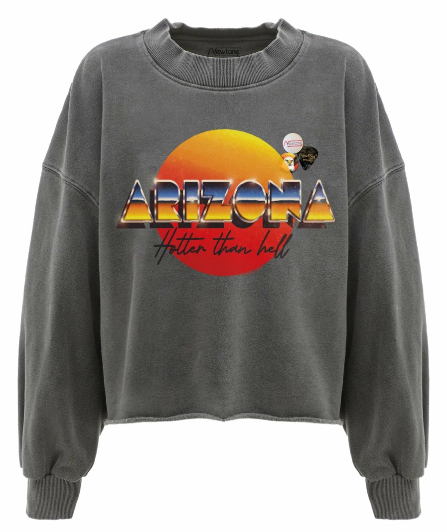 Archives Newtone | Sweatshirt Crop Porter Pepper "Hotter"