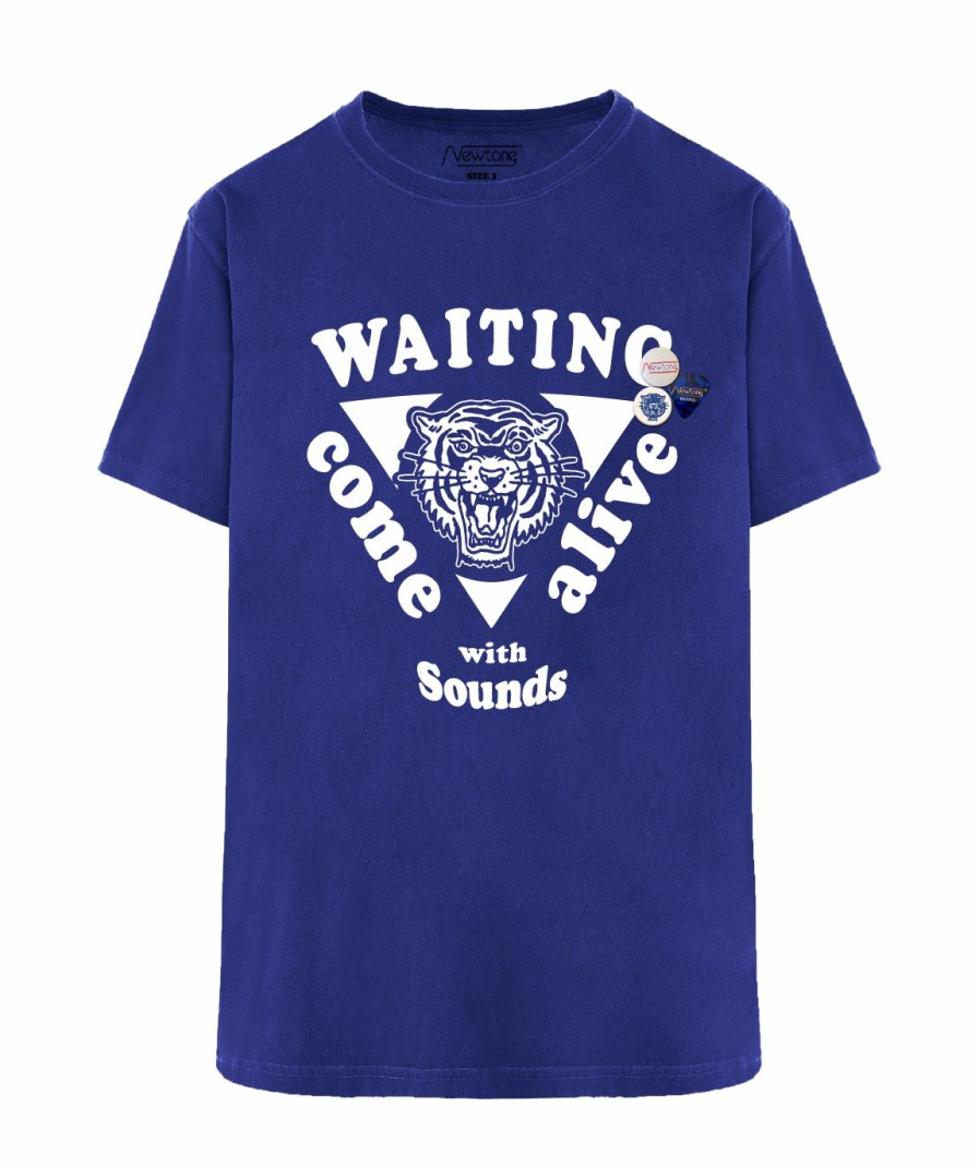 Archives Newtone | Tee Shirt Trucker Royal "Waiting"