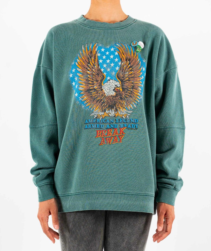 Archives Newtone | Sweatshirt Roller Forest "Legend"