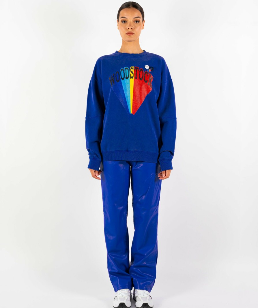 Archives Newtone | Sweatshirt Roller Royal "Woodstock Fw23"