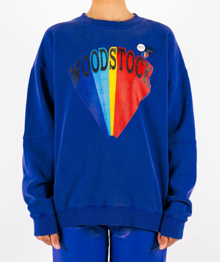 Archives Newtone | Sweatshirt Roller Royal "Woodstock Fw23"