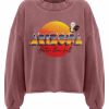 Archives Newtone | Sweatshirt Crop Porter Brick "Hotter"